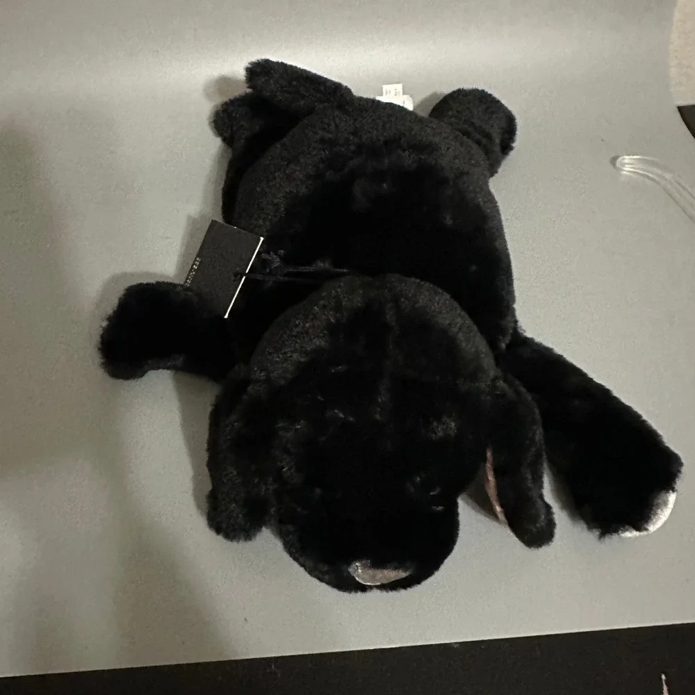 Two Blind Brothers Beacon Black Lab Guide Dog Plush Stuffed Animal NWT